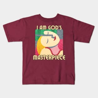 I Am God's Masterpiece Kids T-Shirt